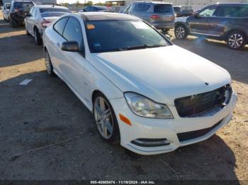  Salvage Mercedes-Benz C-Class