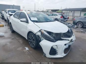  Salvage Toyota Corolla