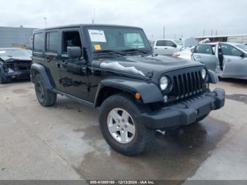  Salvage Jeep Wrangler