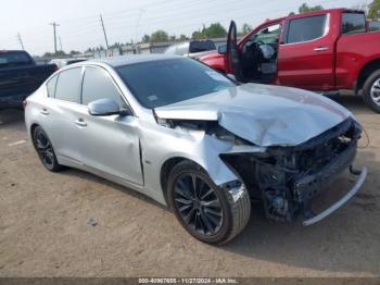  Salvage INFINITI Q50