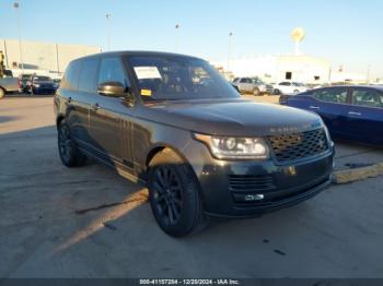  Salvage Land Rover Range Rover