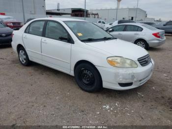  Salvage Toyota Corolla