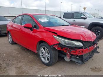  Salvage Chevrolet Cruze