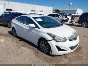  Salvage Hyundai ELANTRA