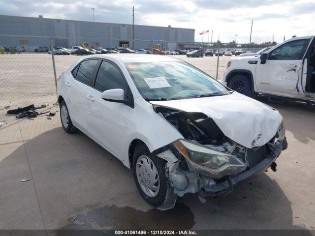  Salvage Toyota Corolla