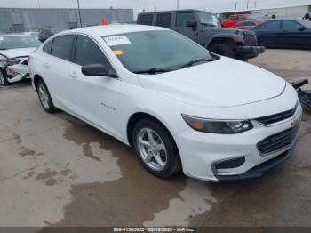  Salvage Chevrolet Malibu