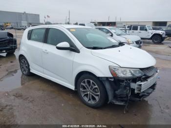  Salvage Chevrolet Sonic