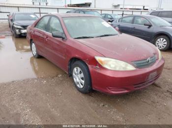  Salvage Toyota Camry