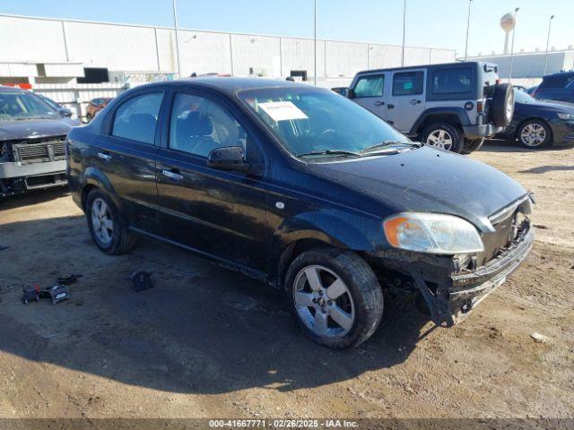  Salvage Chevrolet Aveo