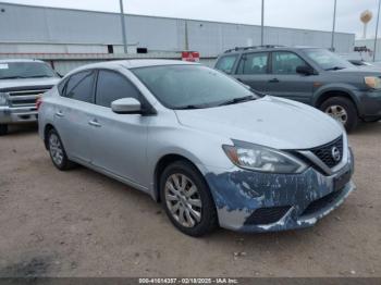  Salvage Nissan Sentra