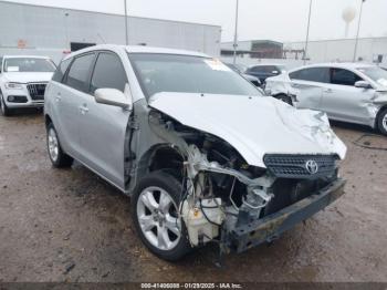  Salvage Toyota Matrix