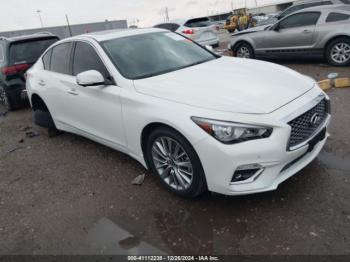  Salvage INFINITI Q50