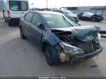  Salvage Toyota Corolla