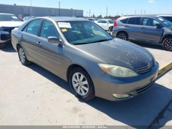  Salvage Toyota Camry