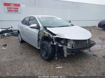  Salvage Toyota Corolla