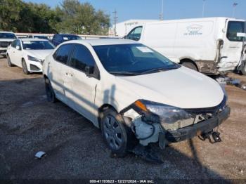  Salvage Toyota Corolla