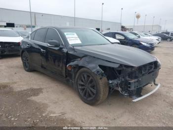  Salvage INFINITI Q50