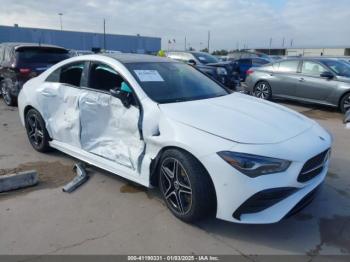  Salvage Mercedes-Benz Cla-class