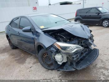  Salvage Toyota Corolla