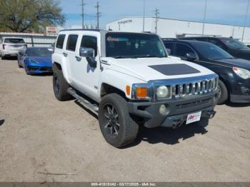  Salvage HUMMER H3 Suv