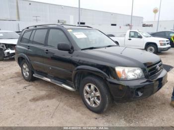  Salvage Toyota Highlander