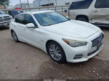  Salvage INFINITI Q50 Hybrid