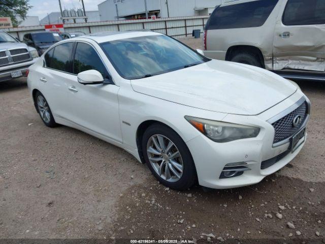  Salvage INFINITI Q50 Hybrid