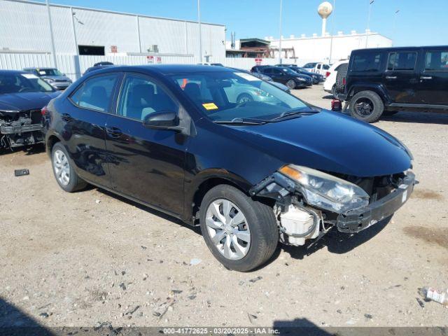  Salvage Toyota Corolla