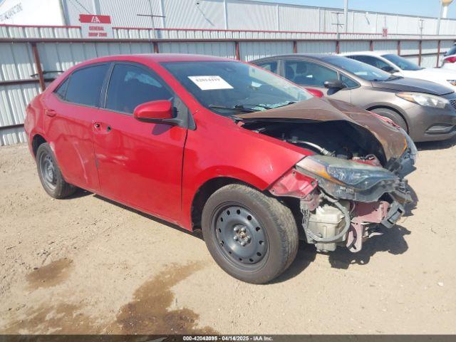  Salvage Toyota Corolla