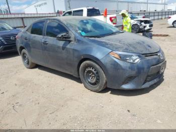 Salvage Toyota Corolla