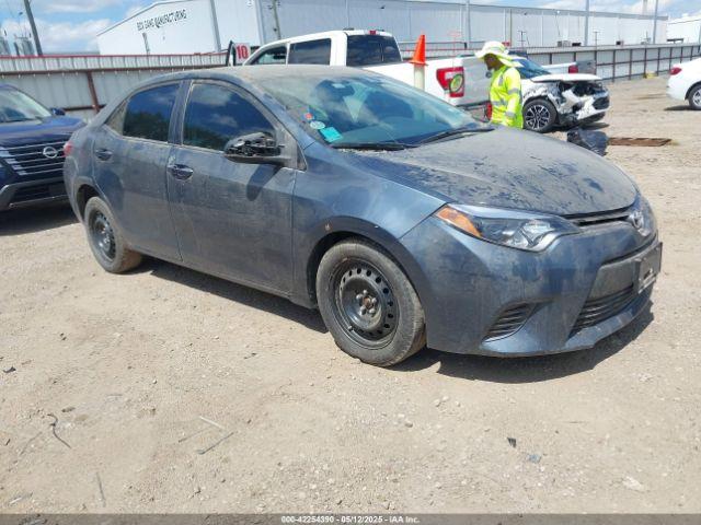  Salvage Toyota Corolla