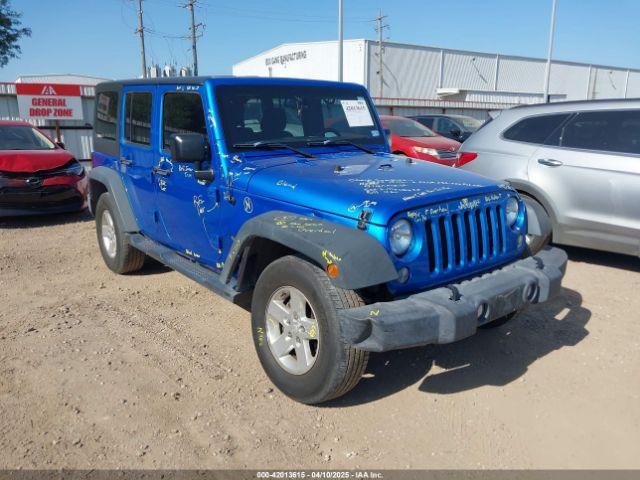  Salvage Jeep Wrangler