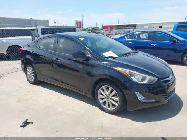  Salvage Hyundai ELANTRA