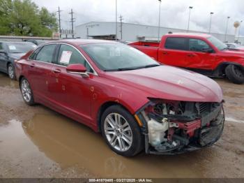  Salvage Lincoln MKZ Hybrid