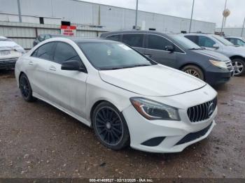  Salvage Mercedes-Benz Cla-class