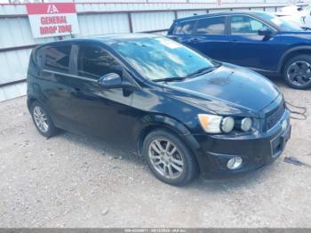 Salvage Chevrolet Sonic