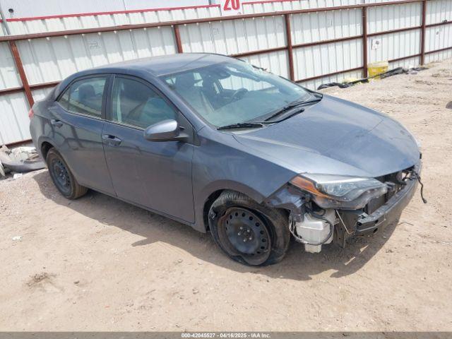  Salvage Toyota Corolla