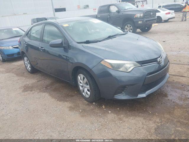  Salvage Toyota Corolla