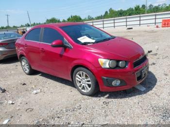 Salvage Chevrolet Sonic