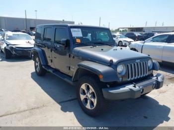  Salvage Jeep Wrangler