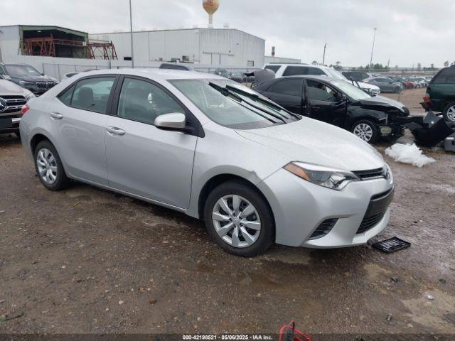  Salvage Toyota Corolla