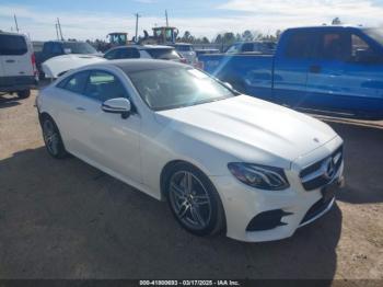  Salvage Mercedes-Benz E-Class