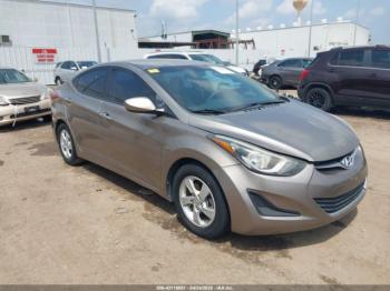  Salvage Hyundai ELANTRA