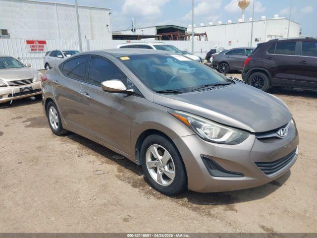  Salvage Hyundai ELANTRA