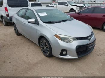  Salvage Toyota Corolla