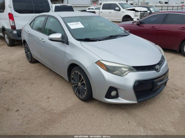  Salvage Toyota Corolla