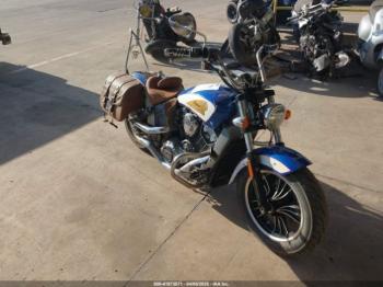  Salvage Indian Motorcycle Co Scout