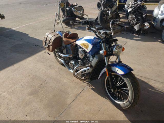  Salvage Indian Motorcycle Co Scout