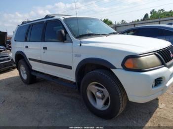  Salvage Mitsubishi Montero Sport