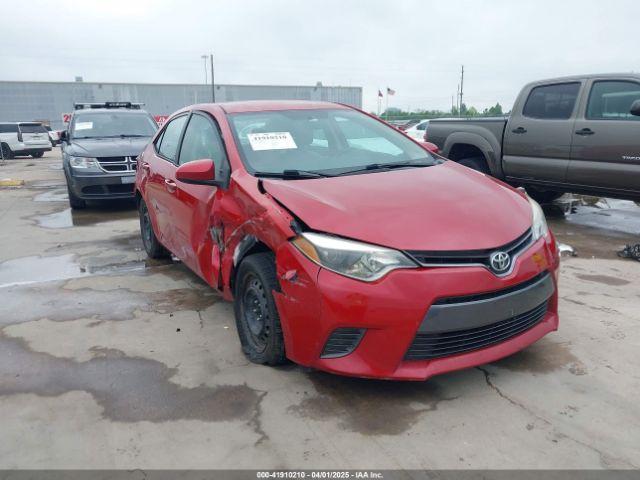  Salvage Toyota Corolla